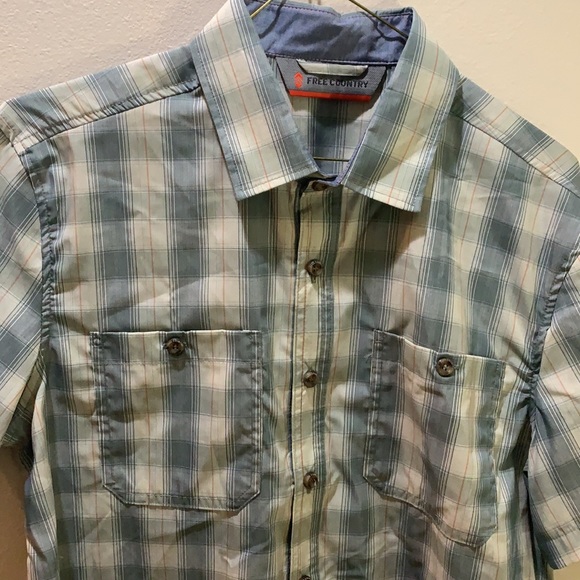 Free Country Shirts Free Country Size S New With Tags Sage Plaid Button Down Outfitter